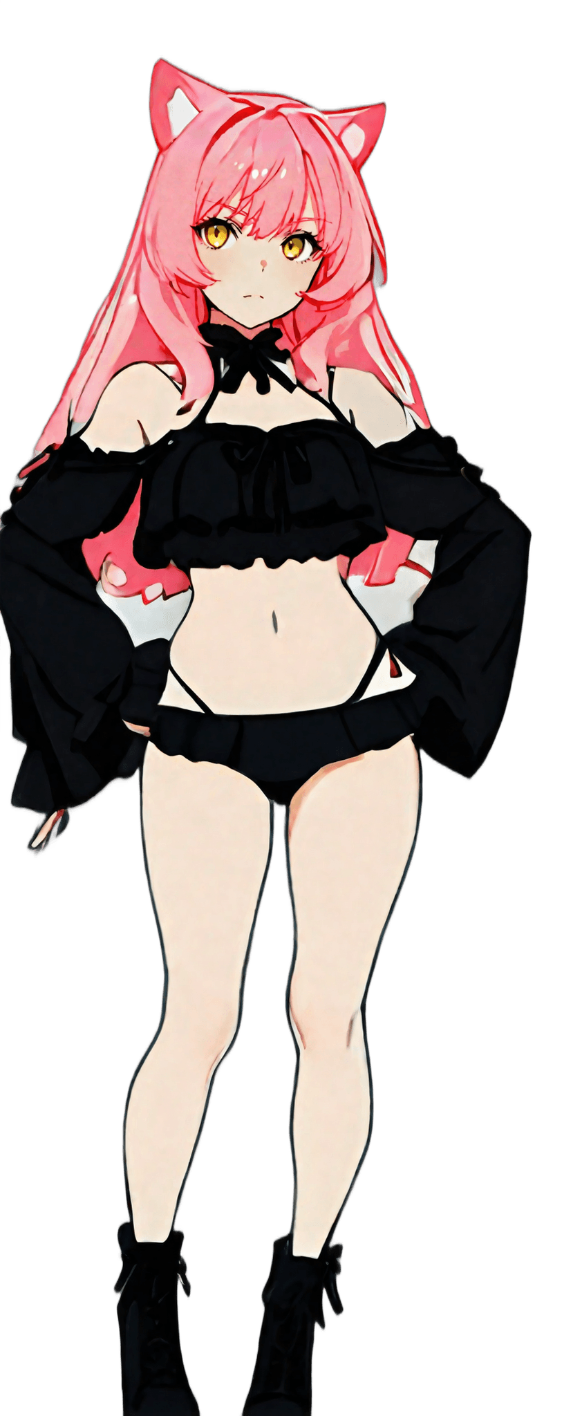 Tsundere Full Body Pose